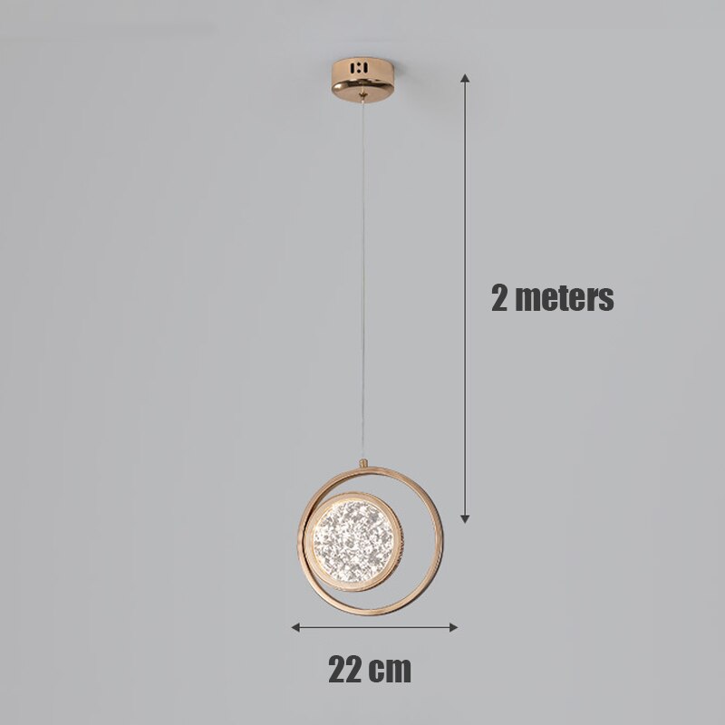 LED Suspended Pendant Light LT50 YEECHOP