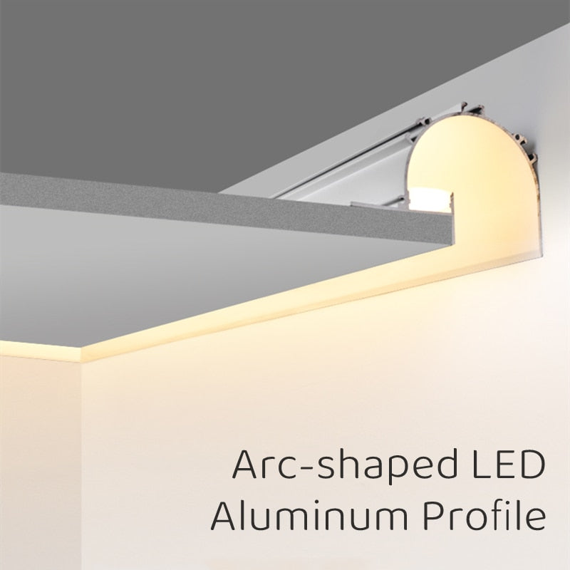 Ceiling LED Concealed Aluminum Profile LT62