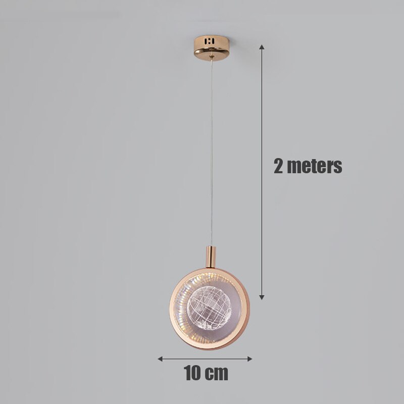 LED Suspended Pendant Light LT50 YEECHOP