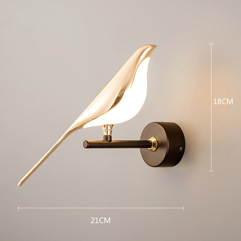 LED Wall Lamp Magpie Bird Model Light LT49 YEECHOP