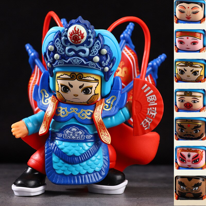 Sichuan Opera Face Change Figure FG3 YEECHOP