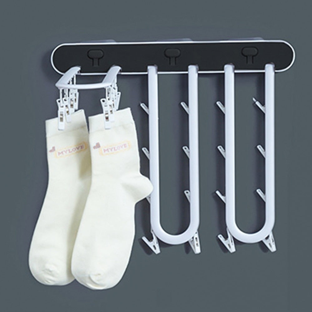 Multi-function Folding Clothes Rack HM94