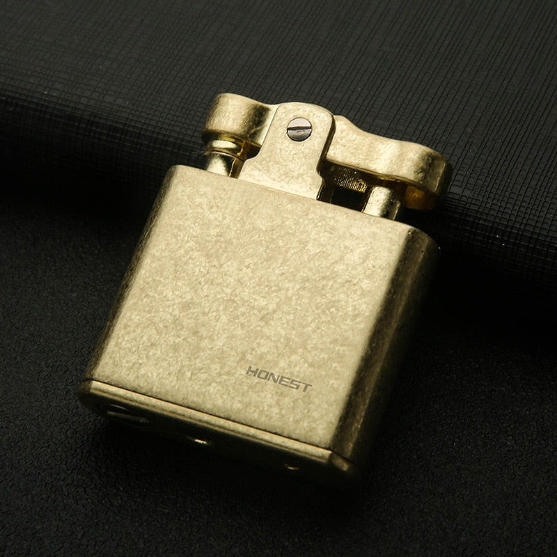 Windproof Retro Copper Cigarette Cigar Lighter SR56 YEECHOP