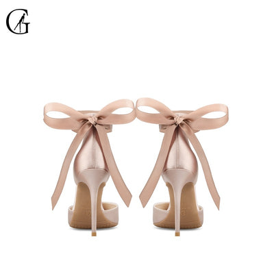 Bandage Pointed Toe High Heels HH1