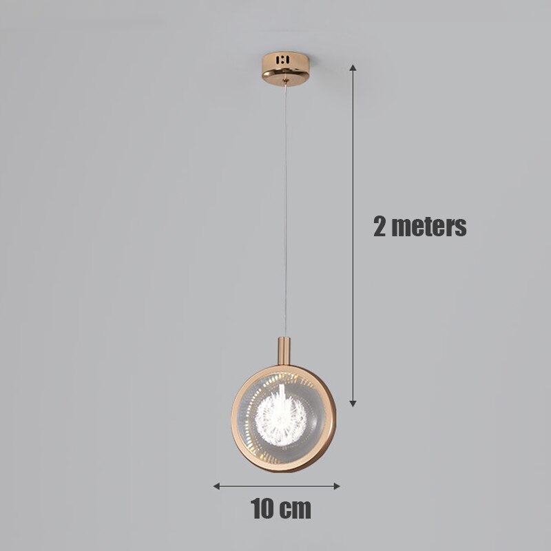 LED Suspended Pendant Light LT50 YEECHOP