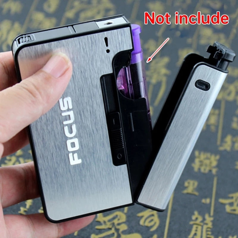 Portable Automatic Metal Cigarette Boxes SR23 YEECHOP