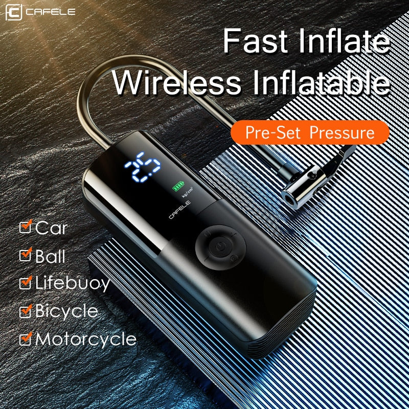 Portable Wireless Car Tyre Inflator BC8 YEECHOP