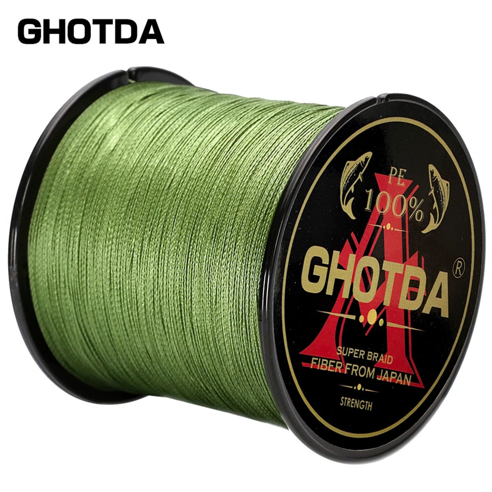 Army Green Yellow Grey Braid Fishing line GD19 YEECHOP