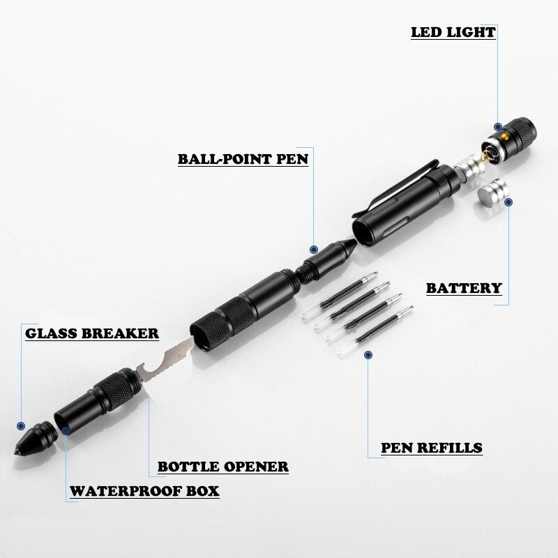 Multi-Function Emergency Tactical Pen SR67 YEECHOP