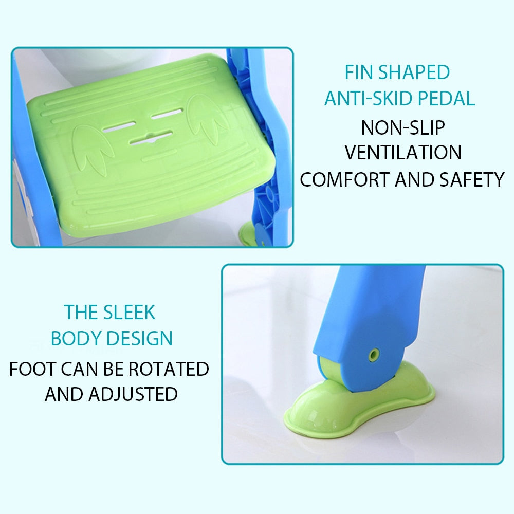 Portable Children's Step Toilet BB22