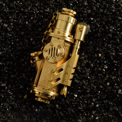 Retro Submarine Brass Lighter SR86