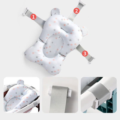 Foldable Baby Bath Seat Support Pad BB7 YEECHOP