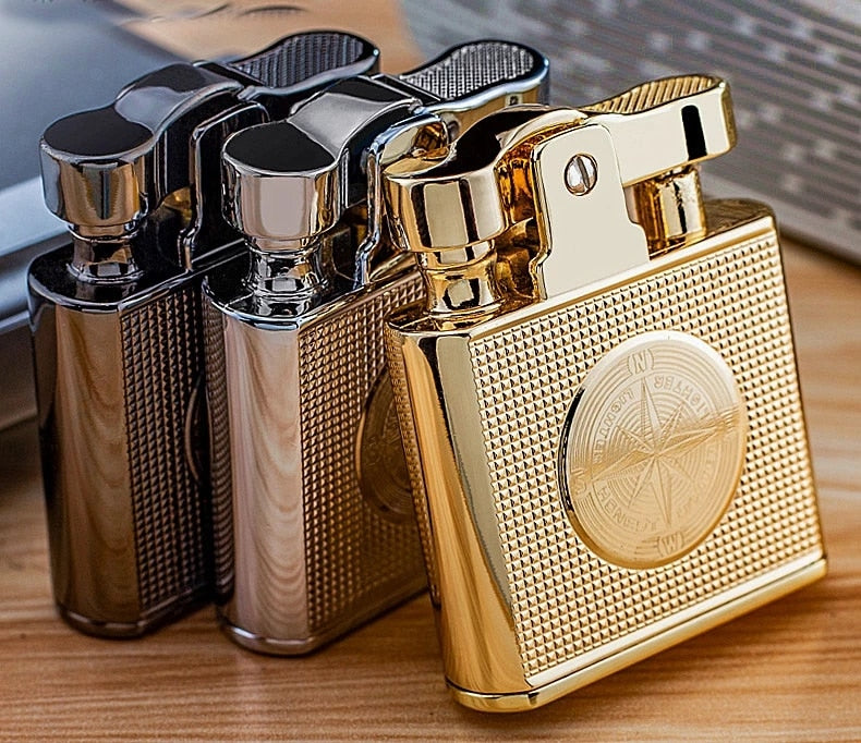 Windproof Retro Copper Cigarette Cigar Lighter SR56 YEECHOP