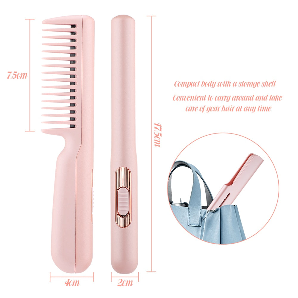 Portable Straight Roll Comb WG29 YEECHOP