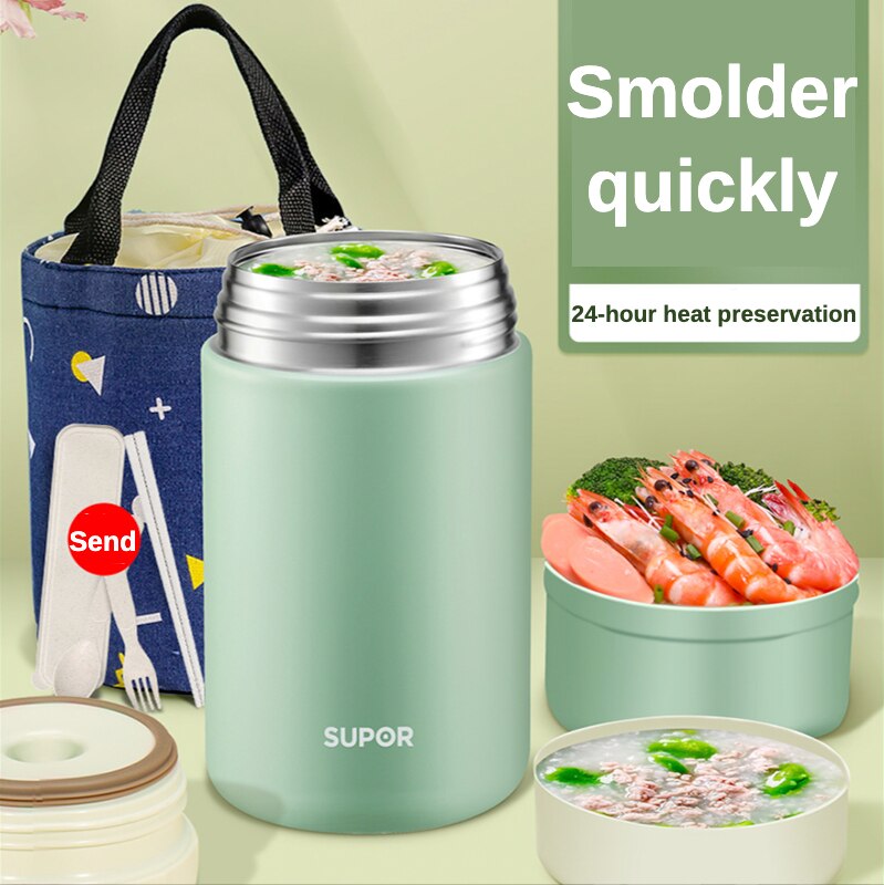 Stainless Steel Portable Insulated Lunch Box KT73 YEECHOP