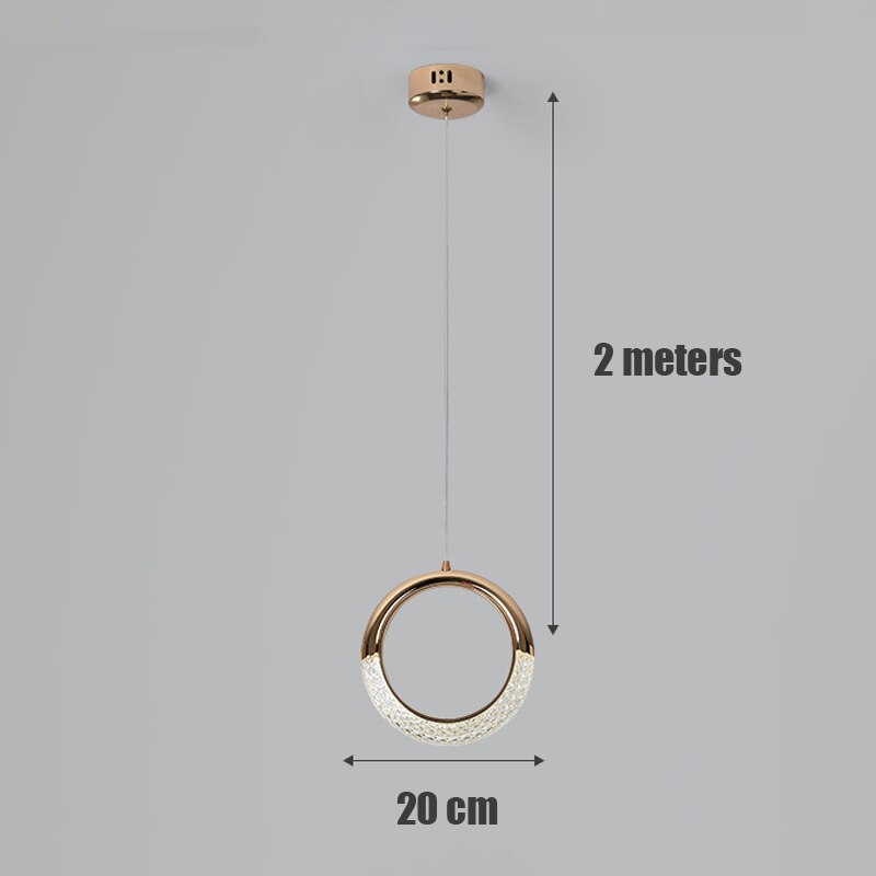 LED Suspended Pendant Light LT50 YEECHOP