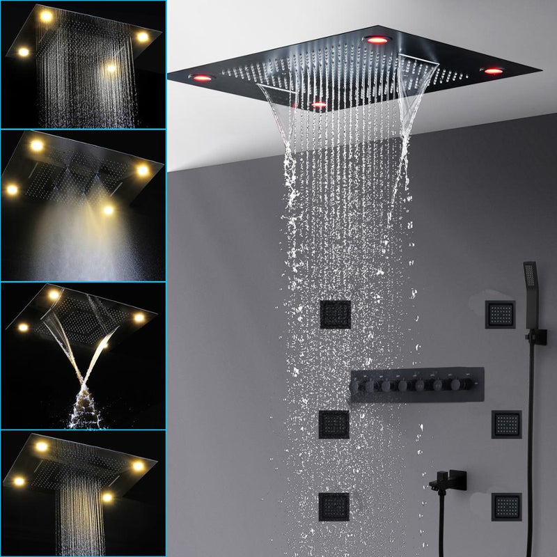 Luxury Waterfall Rain Shower Set BT57
