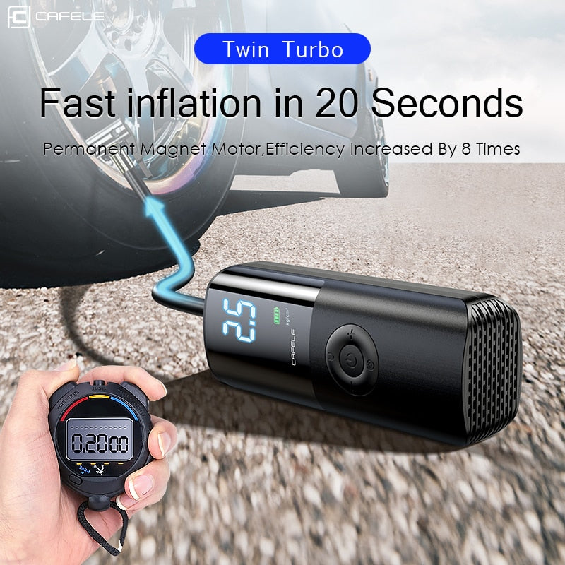 Portable Wireless Car Tyre Inflator BC8 YEECHOP