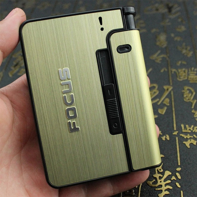 Portable Automatic Metal Cigarette Boxes SR23 YEECHOP