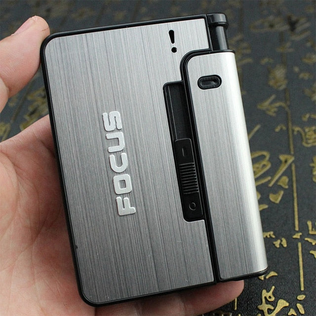 Portable Automatic Metal Cigarette Boxes SR23 YEECHOP