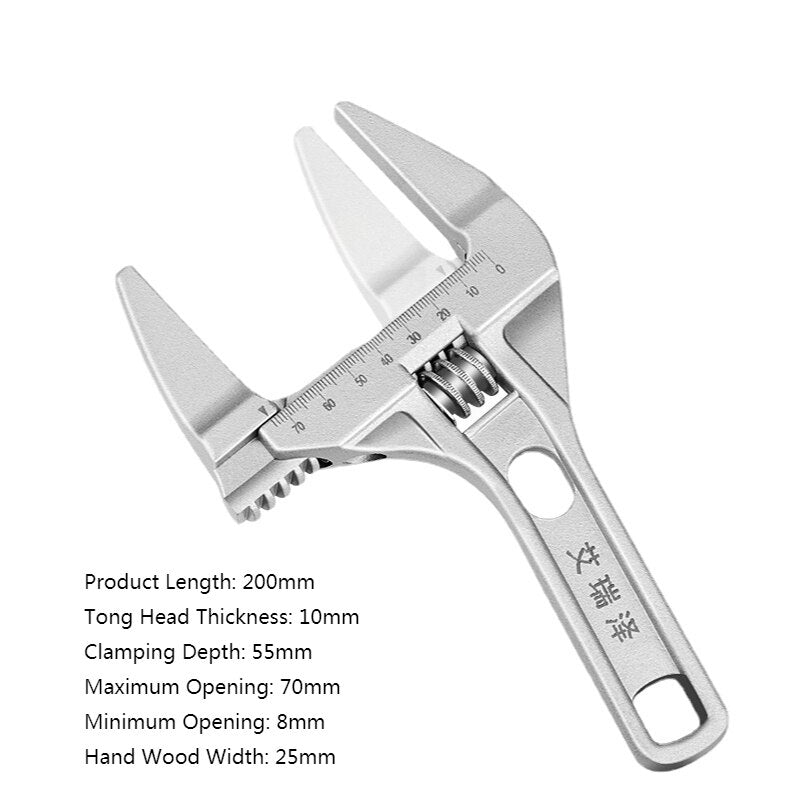 Multifunctional Scale Adjustable Wrench BT52 YEECHOP