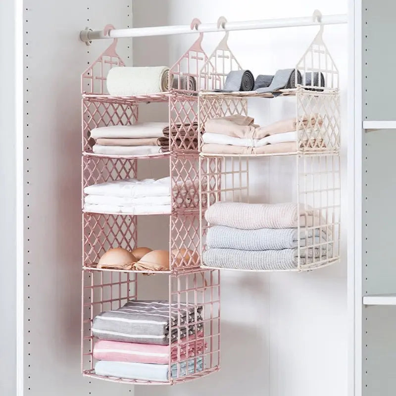 Multi-layer Bedroom Wardrobe Storage Rack HM30 YEECHOP