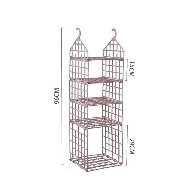 Multi-layer Bedroom Wardrobe Storage Rack HM30 YEECHOP