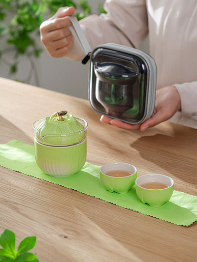 Portable Outdoor Cabbage Tea Set TS52 YEECHOP
