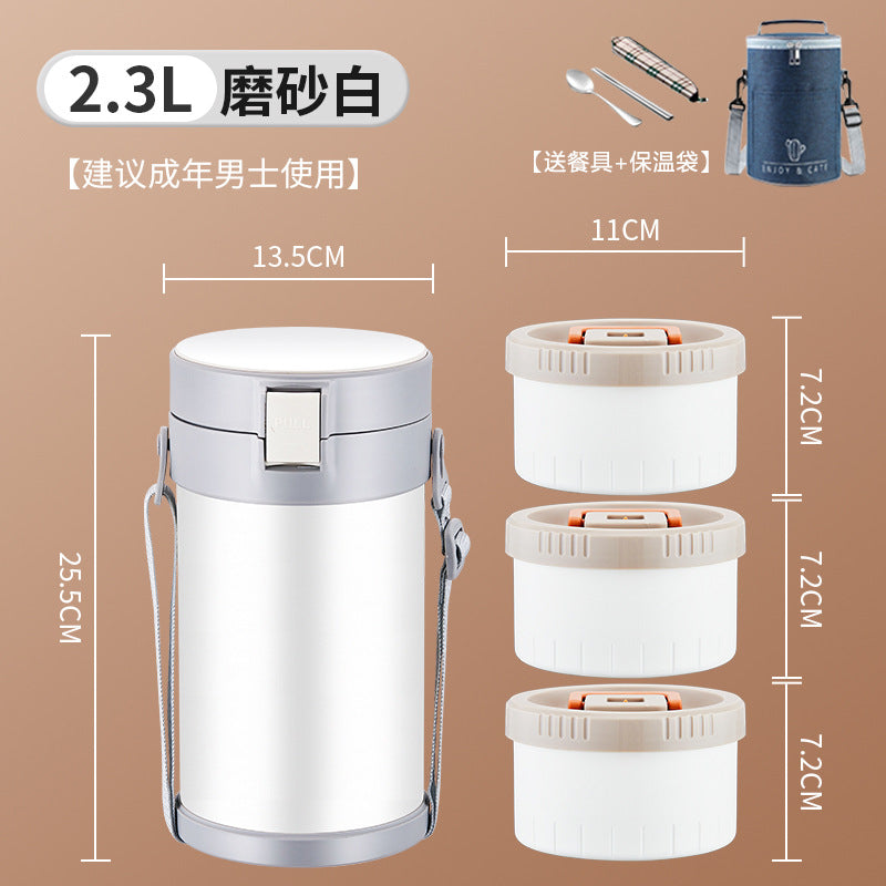 304 Stainless Steel Insulated Lunch Box HM88