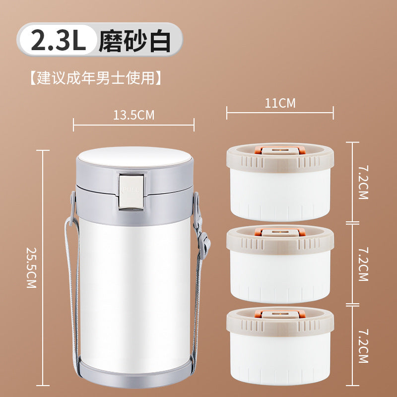 304 Stainless Steel Insulated Lunch Box HM88