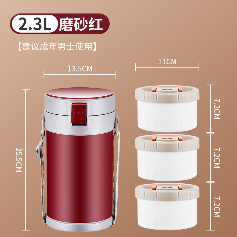 304 Stainless Steel Insulated Lunch Box HM88