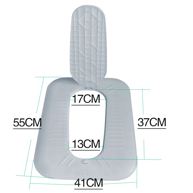 Squatting Toilet with Flip-up Cover BT59