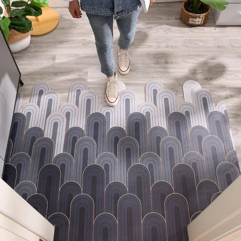 PVC Leather Waterproof Door Mat Carpet CP6 YEECHOP