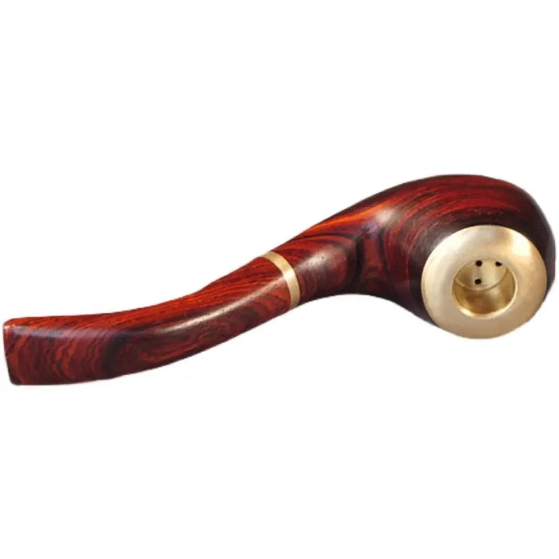 Portable Handmade Ebony Tobacco Pipe SR16 YEECHOP