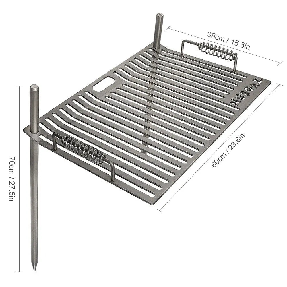 Portable Outdoor Folding BBQ Grilling Grate KT58 YEECHOP