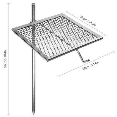 Portable Outdoor Folding BBQ Grilling Grate KT58 YEECHOP