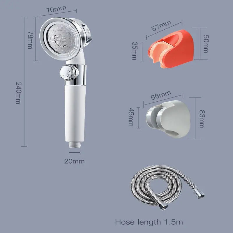 Pressurized Shower Head Set BT6 YEECHOP