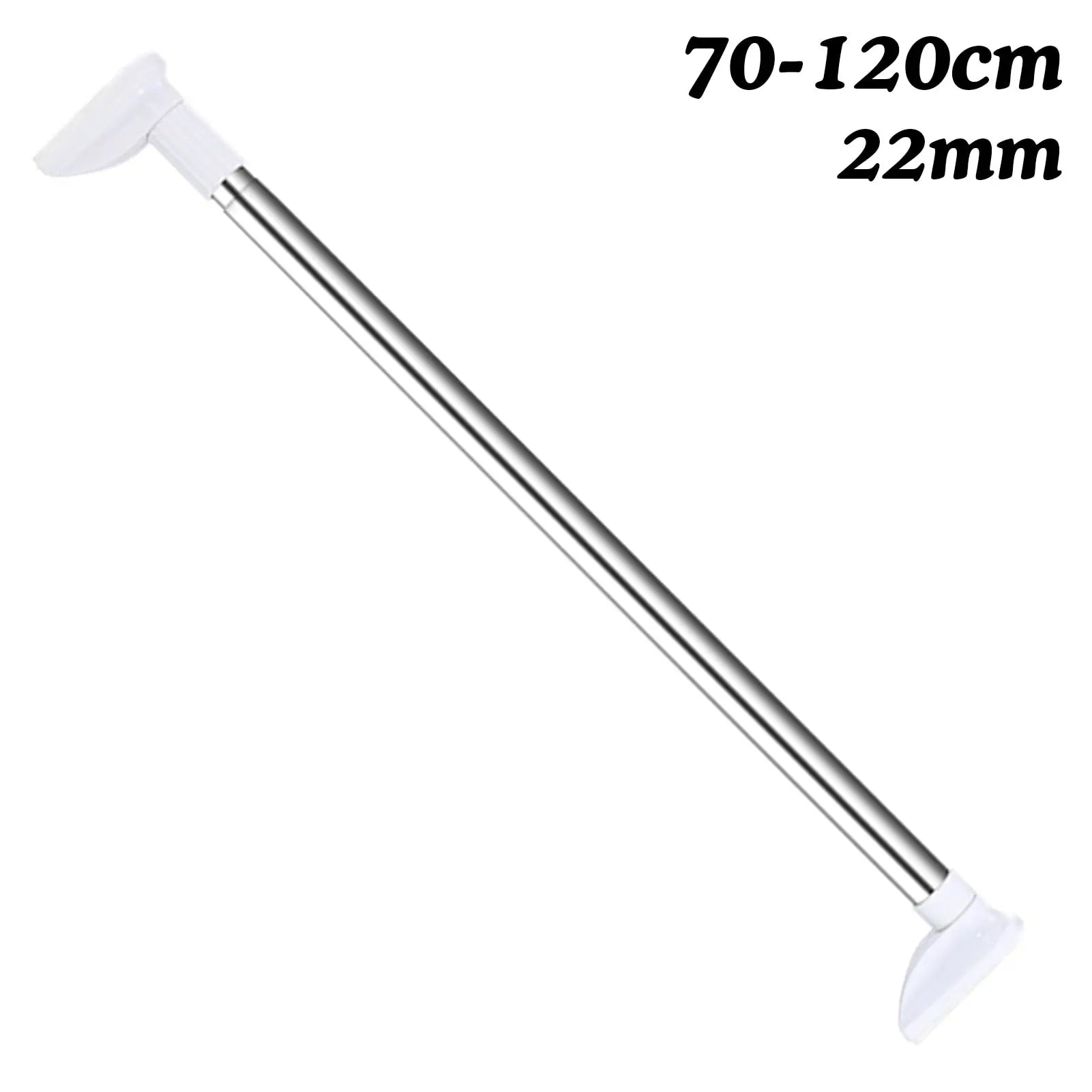 Punch-free Stainless Steel Telescopic Clothing Rod Extendable Curtain Pole HM23 YEECHOP