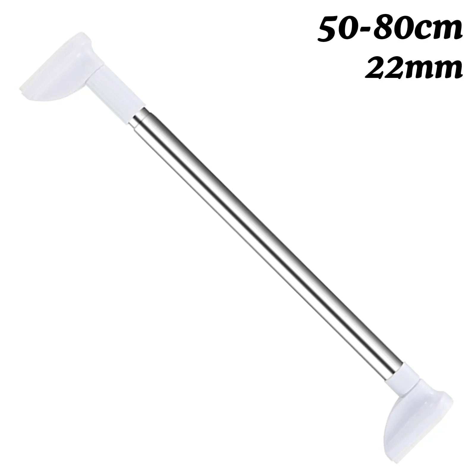 Punch-free Stainless Steel Telescopic Clothing Rod Extendable Curtain Pole HM23 YEECHOP