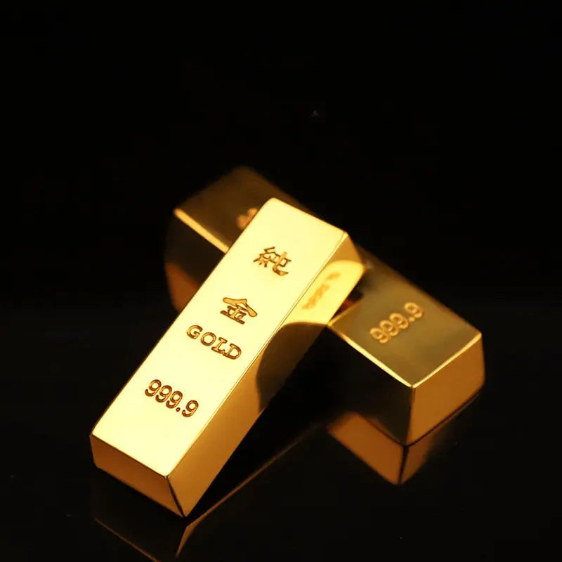 Pure Copper Fake Gold Bar Home Decor SR11