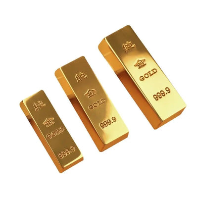 Pure Copper Fake Gold Bar Home Decor SR11 YEECHOP