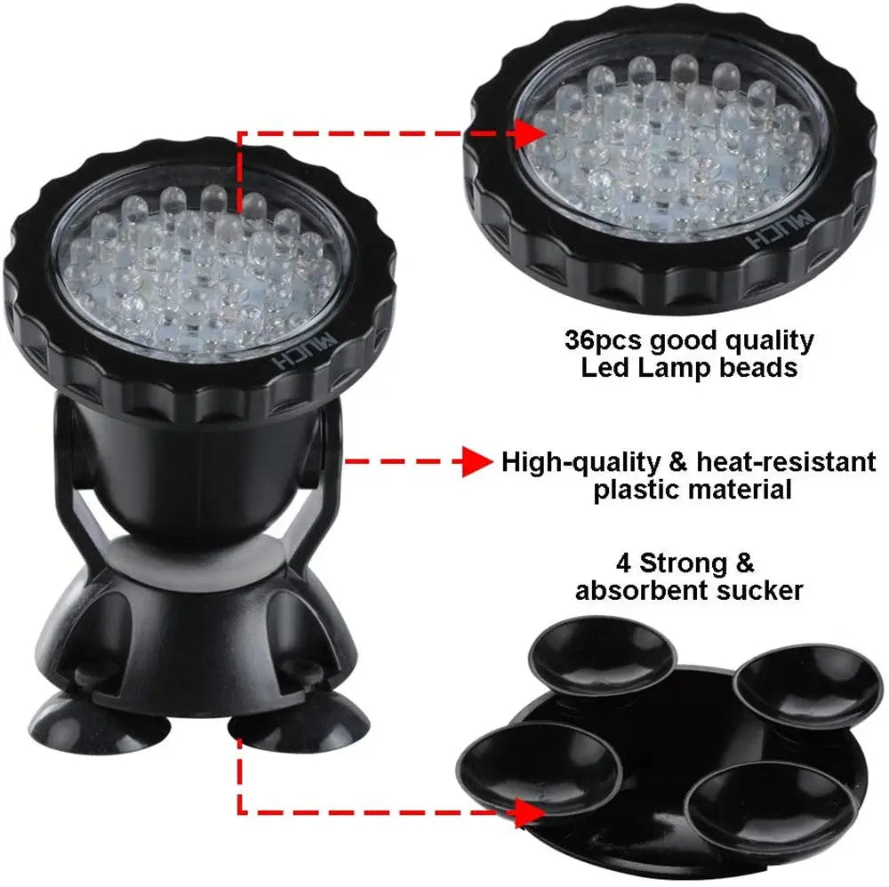 RGB Underwater Spotlights GD9 YEECHOP