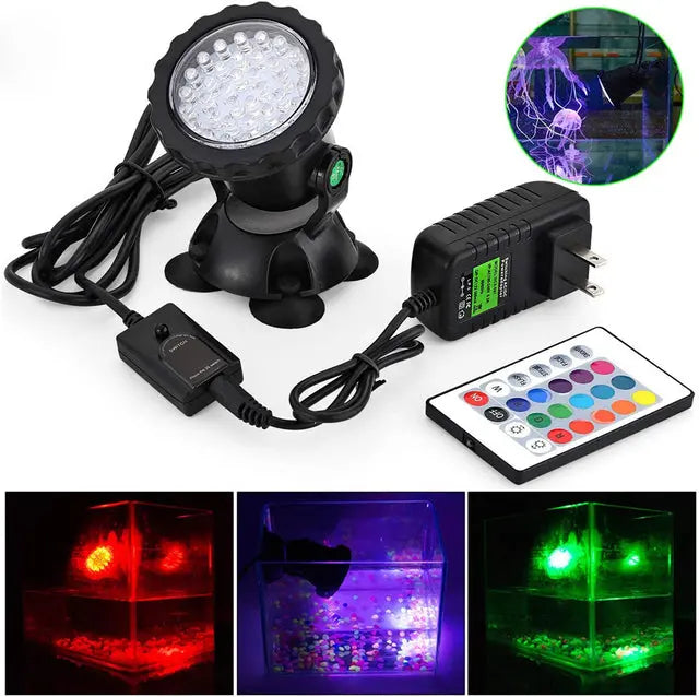 RGB Underwater Spotlights GD9 YEECHOP