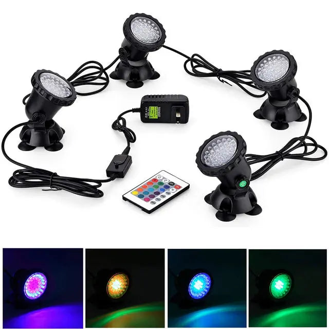 RGB Underwater Spotlights GD9 YEECHOP