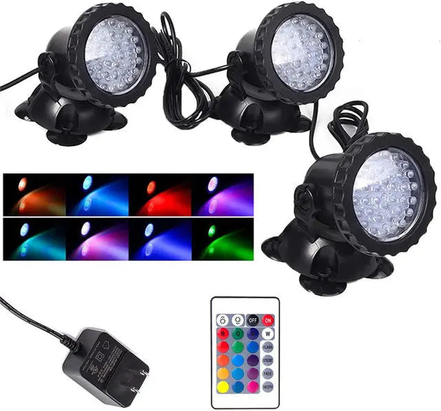 RGB Underwater Spotlights GD9 YEECHOP