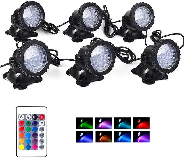 RGB Underwater Spotlights GD9 YEECHOP