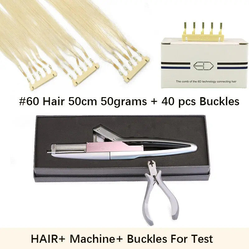 Real Hair Invisible and Seamless Hair Extension Tool WG8 YEECHOP