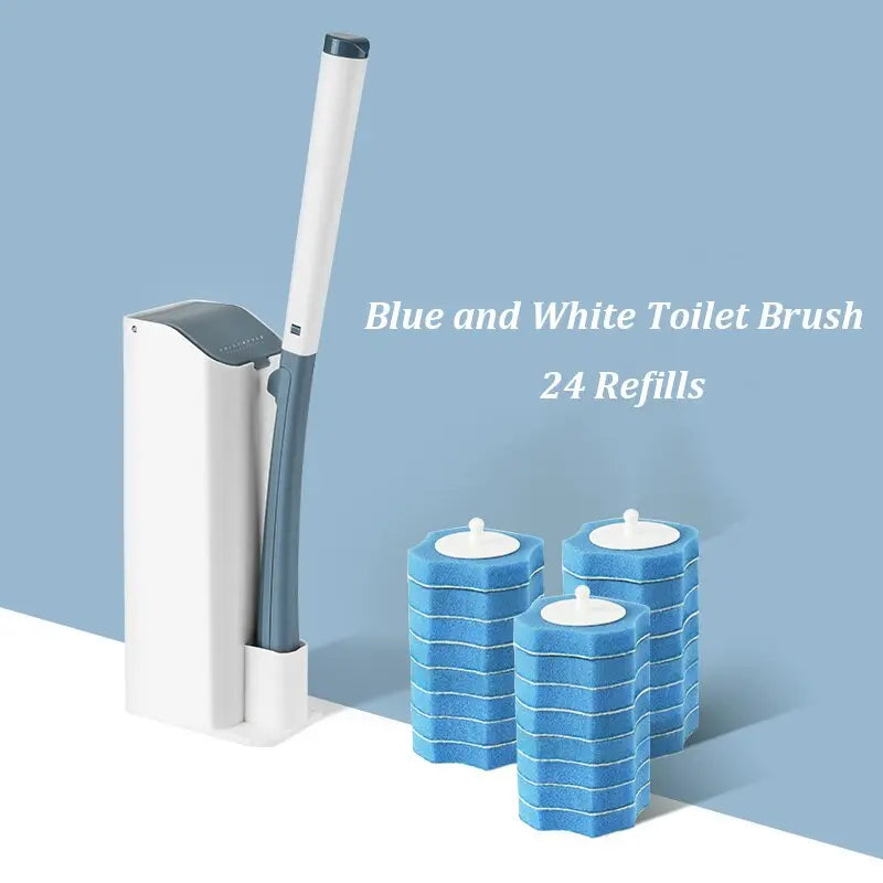 Replaceable Brush Head Toilet Cleaning Brush Set HM36 YEECHOP