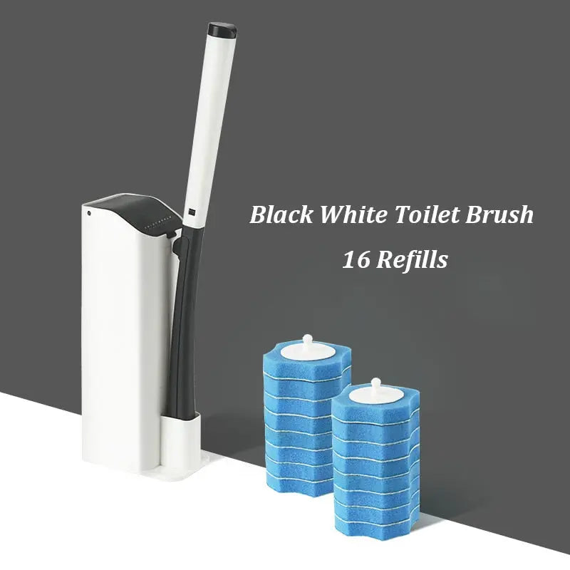 Replaceable Brush Head Toilet Cleaning Brush Set HM36 YEECHOP