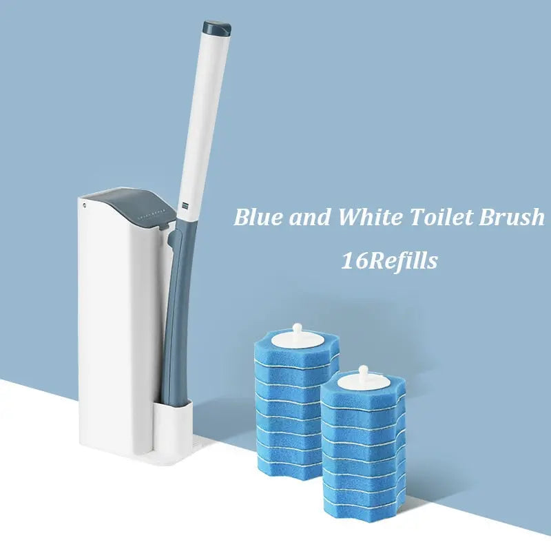 Replaceable Brush Head Toilet Cleaning Brush Set HM36 YEECHOP